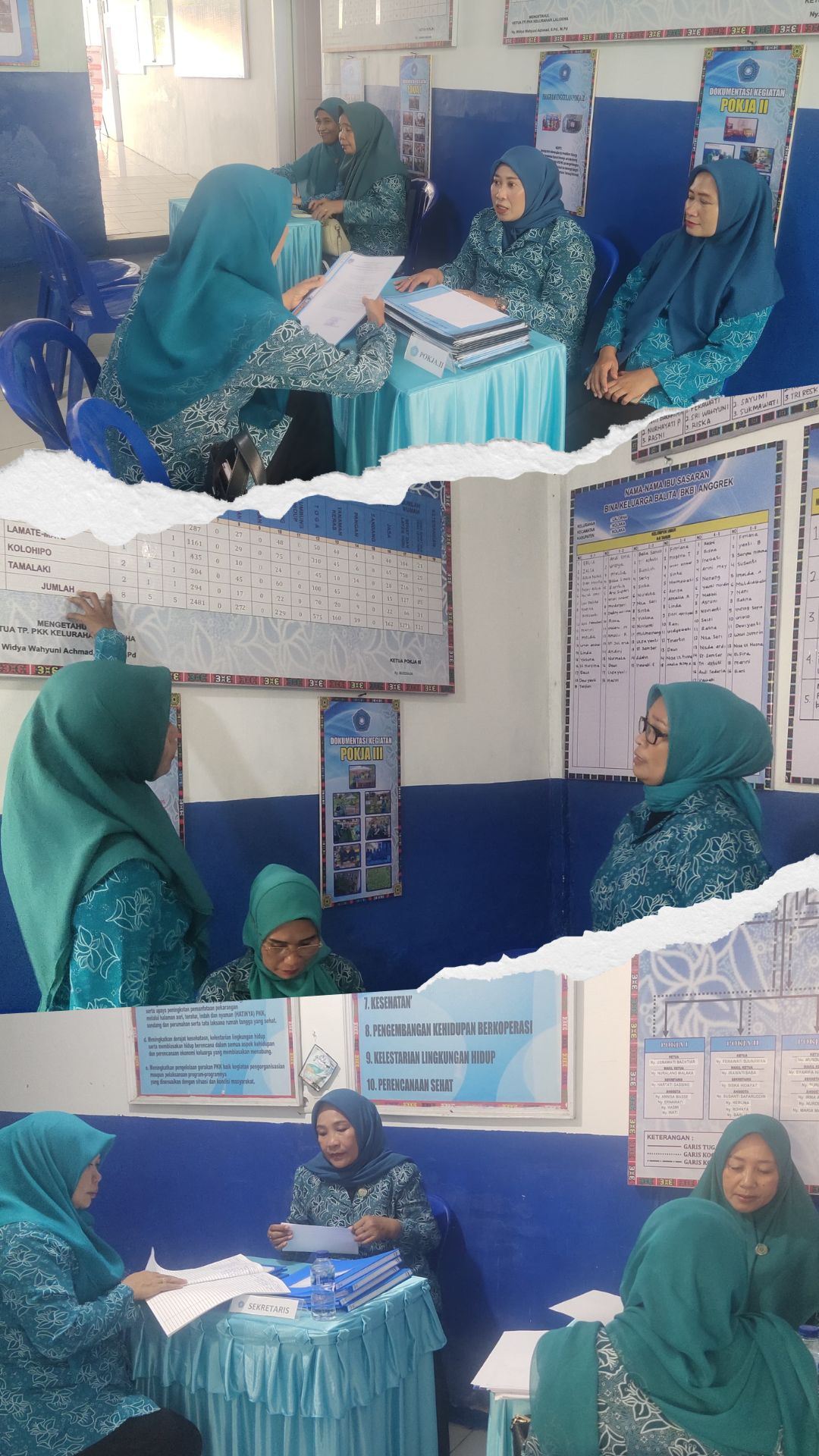 SUPERVISI PKK DI KEL. LALOEHA